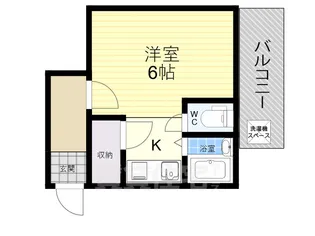 クラトン平野【2階】の間取り