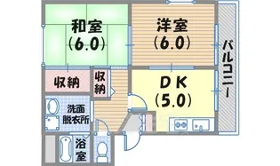 ワイズ上之町【1階】の間取り