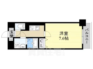 リベルティア【9階】の間取り