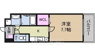 Soleado(ソレアード)【8階】の間取り