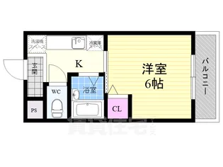 サンウエストくら【2階】の間取り