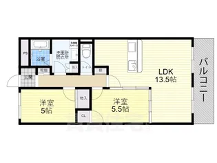 ベルフォーレ平野1【3階】の間取り