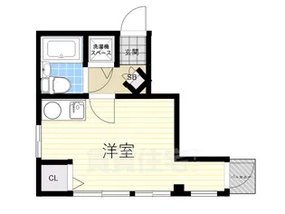 1Rの間取り画像