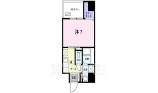 大阪府堺市堺区宿院町西1丁【マンション】の間取り