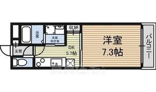 リバパレス鶴舞【10階】の間取り