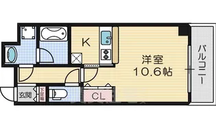 アリュール御池【2階】の間取り