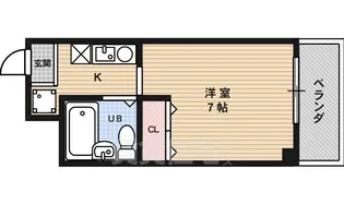 Gloire烏丸五条【6階】の間取り