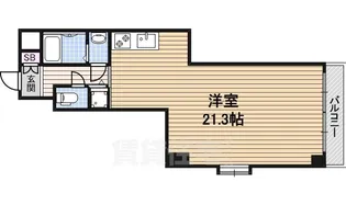 プロビデンス東片端【6階】の間取り