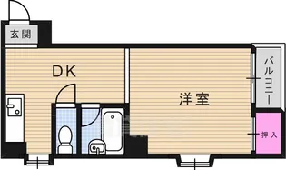 トレジャハウス【5階】の間取り