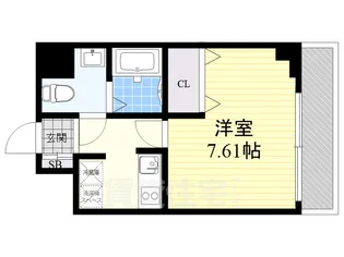 リベール名駅南【7階】の間取り