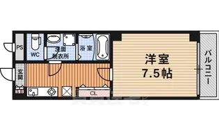 ルネッサンス・ドゥ【3階】の間取り