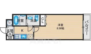 エクセレント二条城北【2階】の間取り