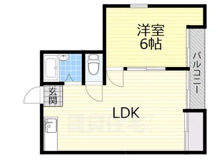 サンモール木川【2階】の間取り