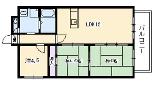 KTマンション2号館【5階】の間取り