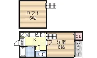 シェーネスハイム八剱【2階】の間取り
