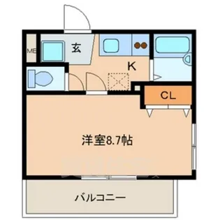 グランドハイツ21【3階】の間取り