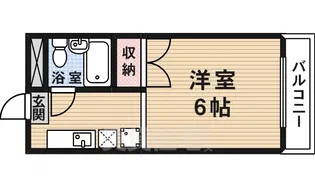 エクセレント林戸【1階】の間取り