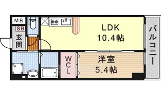 マイアトリア栄【5階】の間取り