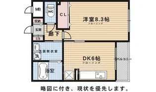 Sunlit朱雀【2階】の間取り
