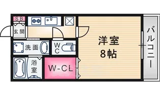 ドエルファースト【1階】の間取り