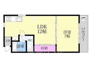 サンパール【2階】の間取り