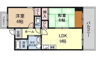 アメニティ西脇【5階】の間取り