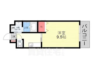 フレーヴァー藤森【5階】の間取り