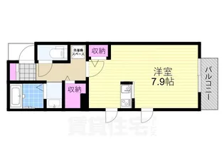 ステュディオ ラヴニル【3階】の間取り