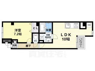 ディアコート積み木【3階】の間取り