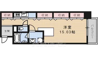 ハーツウェイブ【6階】の間取り