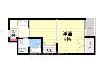 石田グリーンハイム【2階】の間取り