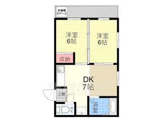 サンクレスト9【4階】の間取り