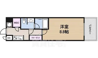 セノアタワー泉【3階】の間取り