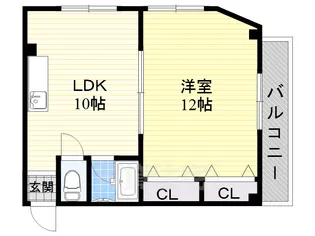 峰ビル【3階】の間取り