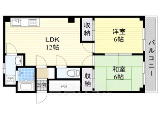 サンパーク千代田【4階】の間取り