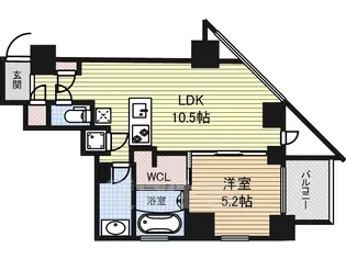 SK BUILDING-501【7階】の間取り