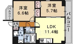 NDO【3階】の間取り