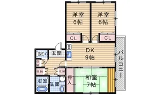 雅マンションパート1【3階】の間取り