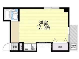 レオパードウエハラ【4階】の間取り