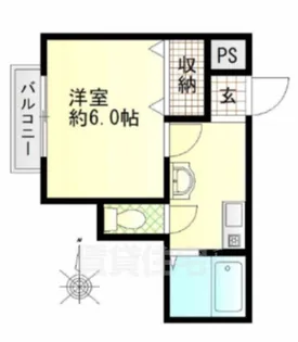 シャン・ラヴィーヌ【1階】の間取り