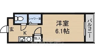 N.S.ZEAL東別院中駒ビル【8階】の間取り