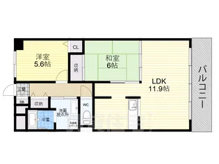 モアフィールド【4階】の間取り