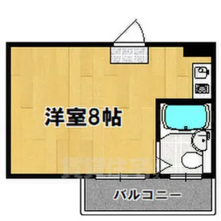 ハイネス桜井【2階】の間取り