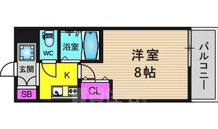 トゥルー西ノ京【1階】の間取り