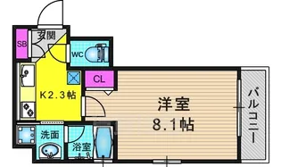 Premium Residence Kyoto(プレミアム)【2階】の間取り