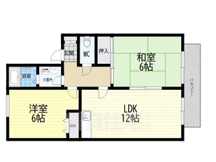 マドレ・ミホ【2階】の間取り