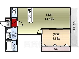 大蔵浅田ビル【1階】の間取り