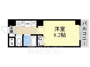 サンライズ新金山【5階】の間取り