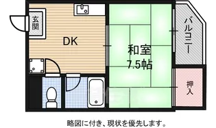ハイツ寿【2階】の間取り