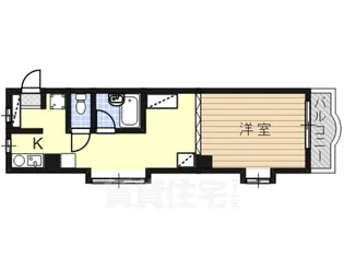 サニーサイド原【2階】の間取り